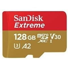 SanDisk Extreme microSDXC 128GB 190MB/s køb billigt online shopping tilbud