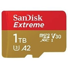 SanDisk Extreme microSDXC 1TB 190MB/s køb billigt online shopping tilbud