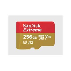 SanDisk Extreme microSDXC 256GB 190MB/s køb billigt online shopping tilbud