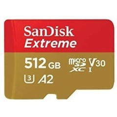 SanDisk Extreme microSDXC 512GB 190MB/s køb billigt online shopping tilbud