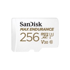 SanDisk Max Endurance microSDXC 256GB 100MB/s køb billigt online shopping tilbud