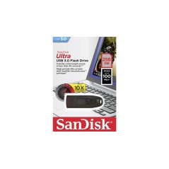 SanDisk Ultra 256GB USB 3.0 Sort køb billigt online shopping tilbud