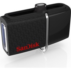 SanDisk Ultra Dual 256GB USB 3.1 / USB-C Grå Sølv køb billigt online shopping tilbud