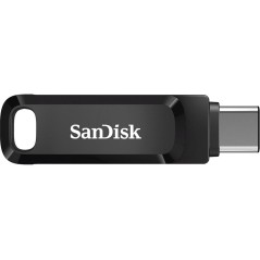 SanDisk Ultra Dual Drive Go 128GB USB 3.1 Gen 1 / USB-C Sort køb billigt online shopping tilbud