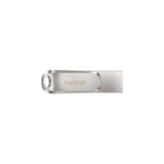 SanDisk Ultra Dual Drive Luxe 1TB USB 3.1 Gen 1 / USB-C Sølv køb billigt online shopping tilbud