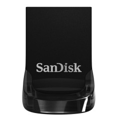 SanDisk Ultra Fit 128GB USB 3.1 Sort køb billigt online shopping tilbud