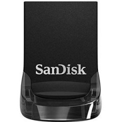 SanDisk Ultra Fit 64GB USB 3.1 Sort køb billigt online shopping tilbud