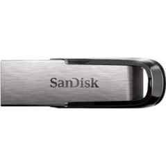 SanDisk Ultra Flair 64GB USB 3.0 Sølv køb billigt online shopping tilbud