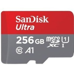 SanDisk Ultra MicroSDXC Adapter - 256GB køb billigt online shopping tilbud