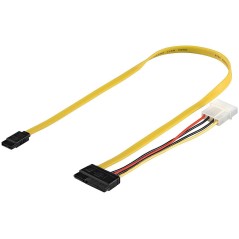 MicroConnect SATA 2-in-1 data signal + køb billigt online shopping tilbud