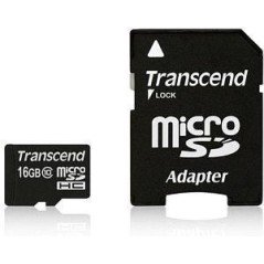 Transcend SDHC Micro UHS-1 16GB Class 10 køb billigt online shopping tilbud