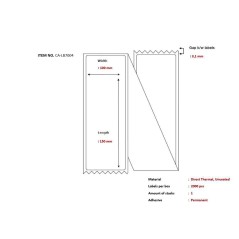 Capture Ship-label 100 x 150mm