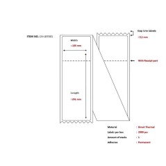 Capture Ship-label 105 x 251mm