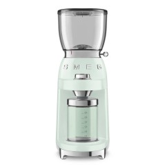 Smeg 50's Style CGF01PGEU Kaffemølle 150W Pastelgrøn køb billigt online shopping tilbud