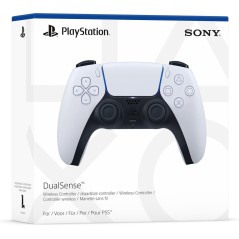 Sony Playstation 5 PS5 Controller DualSense White køb billigt online shopping tilbud