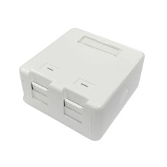 Lanview Surface mount box for 2 x køb billigt online shopping tilbud