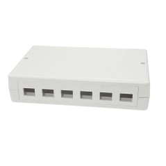 Lanview Surface mount box for 6/12 x køb billigt online shopping tilbud