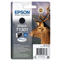 Epson T1301 ink cartridge blk køb billigt online shopping tilbud