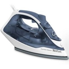 Tefal Express Steam FV2837E0 Dampstrygejern 2400W Blå Hvid køb billigt online shopping tilbud