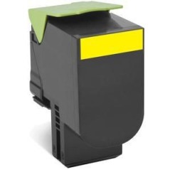 Lexmark Toner Yellow køb billigt online shopping tilbud