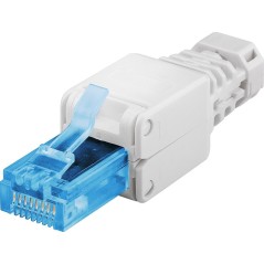 MicroConnect Tool-free RJ45 CAT6A connector køb billigt online shopping tilbud