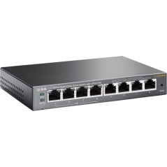 TP-Link Easy Smart TL-SG108PE Switch 8-porte Gigabit PoE køb billigt online shopping tilbud