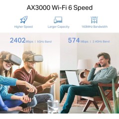 TP-Link RE705X V1 WiFi-rækkeviddeforlænger køb billigt online shopping tilbud