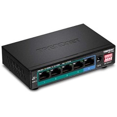 TRENDnet TPE LG50 Switch 5-porte Gigabit PoE+ køb billigt online shopping tilbud