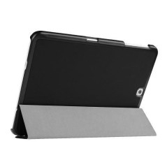 CoreParts Tri-folded Leather Case Black køb billigt online shopping tilbud