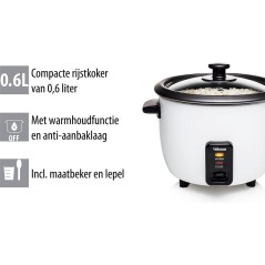 Tristar Riskoger 0.6liter køb billigt online shopping tilbud