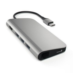 Satechi TYPE-C space gray Multi-Port køb billigt online shopping tilbud