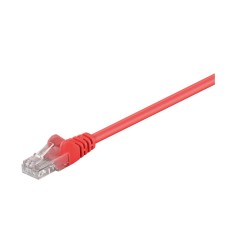 MicroConnect U/UTP CAT5e 0.25M Red PVC køb billigt online shopping tilbud