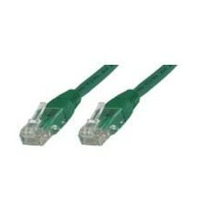 MicroConnect U/UTP CAT5e 0.5M Green PVC køb billigt online shopping tilbud