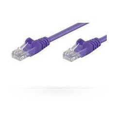 MicroConnect U/UTP CAT5e 0.5M Purple PVC køb billigt online shopping tilbud