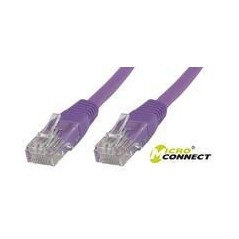 MicroConnect U/UTP CAT5e 5M Purple PVC køb billigt online shopping tilbud