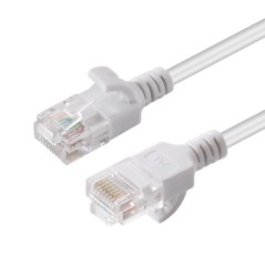 MicroConnect U/UTP CAT6 0.15M White Slim køb billigt online shopping tilbud