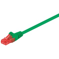 MicroConnect U/UTP CAT6 0.25M Green PVC køb billigt online shopping tilbud