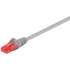 MicroConnect U/UTP CAT6 0.25M Grey PVC køb billigt online shopping tilbud