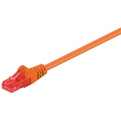 MicroConnect U/UTP CAT6 0.25M Orange PVC køb billigt online shopping tilbud