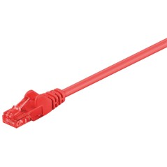 MicroConnect U/UTP CAT6 0.25M Red PVC køb billigt online shopping tilbud