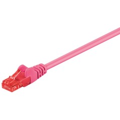 MicroConnect U/UTP CAT6 2M Pink PVC køb billigt online shopping tilbud