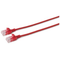 MicroConnect U/UTP CAT6 2M Red Slim