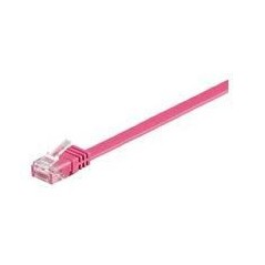 MicroConnect U/UTP CAT6 3M Pink LSZH køb billigt online shopping tilbud