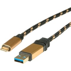 Roline Usb 0.5M Usb Cable Usb 3.2 køb billigt online shopping tilbud