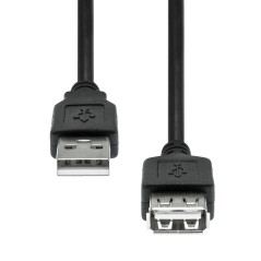 ProXtend USB 2.0 Extension Cable Black køb billigt online shopping tilbud