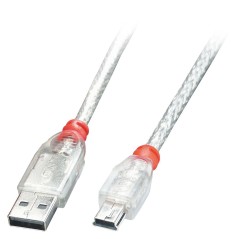 Lindy Usb 2.0 Kabel A/Mini-B 1M køb billigt online shopping tilbud