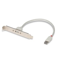 Lindy USB 2.0 PC Back Plate køb billigt online shopping tilbud