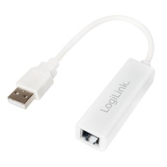 LogiLink USB 2.0 to Fast Ethernet RJ45 køb billigt online shopping tilbud