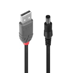 Lindy USB 2.0 Type A to 5.5mm DC køb billigt online shopping tilbud