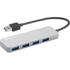 Sandberg USB 3.0 Hub 4 ports SAVER køb billigt online shopping tilbud